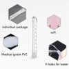 Transparent Silicone Bidet Sprayer Women's Washer Butt Wash Nozzle Anal Wash Shower 3