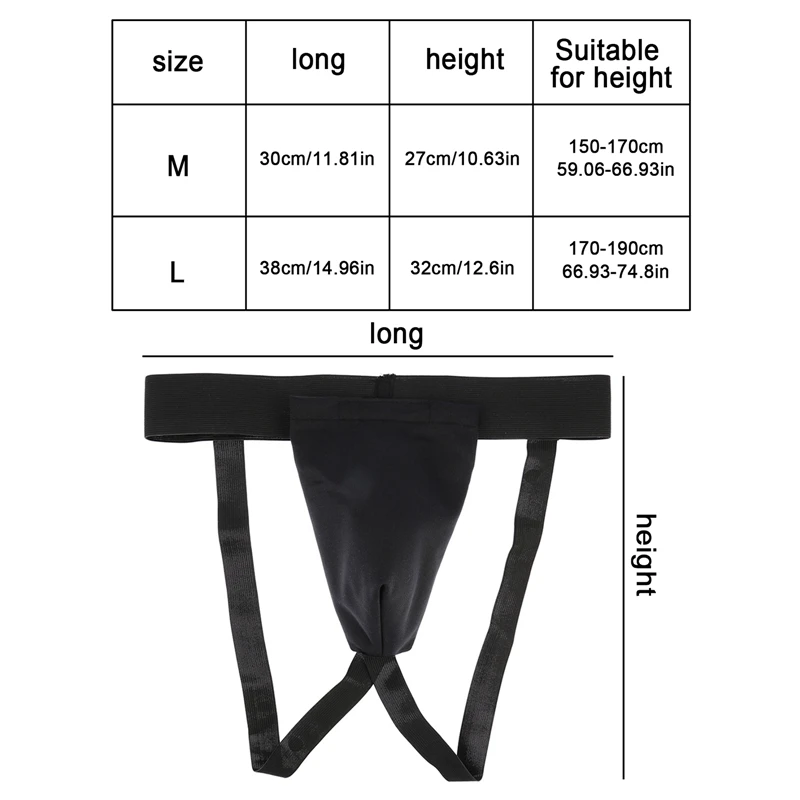 Men's Groin Protector Professional Guard Safety Cup Boxing Training