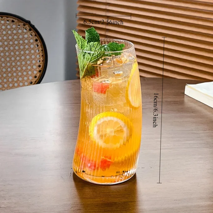 Elegant 3D Mountain Whiskey Glass Set with Wooden Gift Box