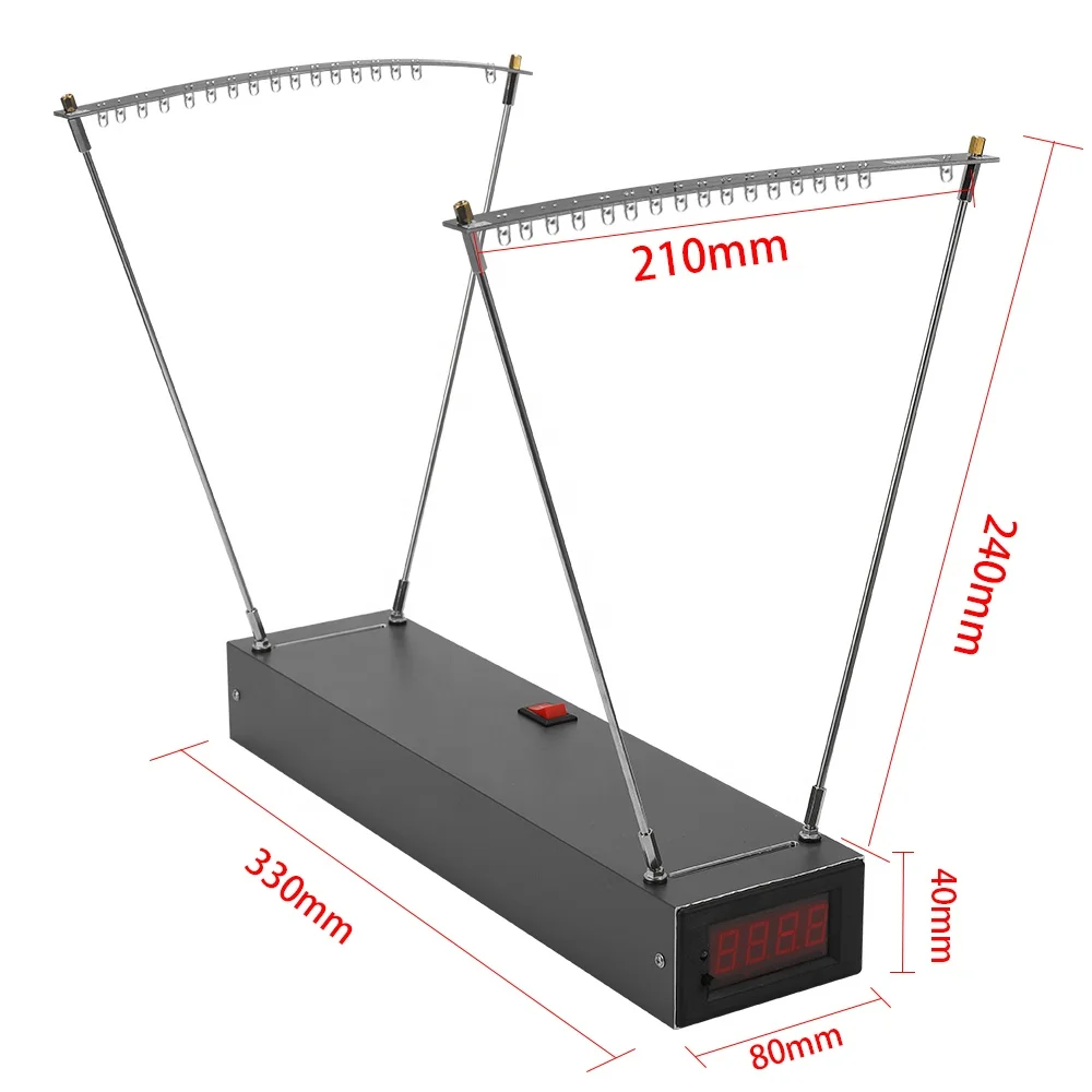 

Aluminum Alloy Professional E9900-X Velocimetry Slingshot Speed Measuring Instrument Pro Bow Velocity Measurement Tool