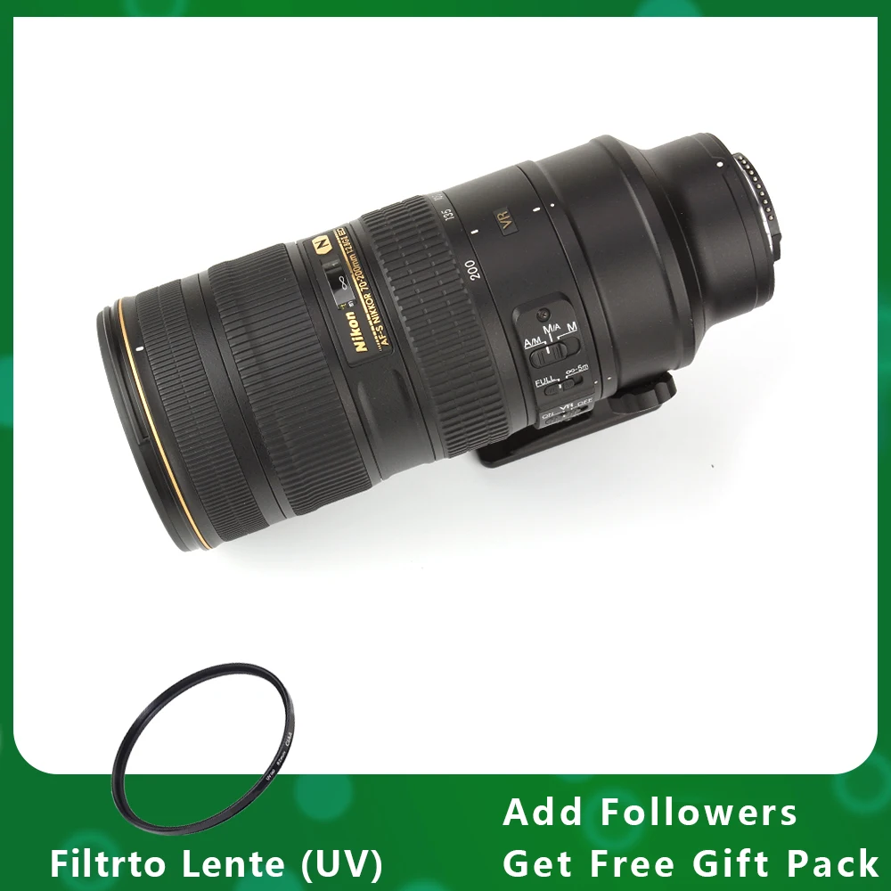 

Nikon AF-S NIKKOR 70-200mm f/2.8G ED VR II Lens NIKKOR Full-frame Digital SLR Zoom Lens