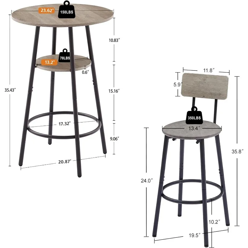 Taburete de bar plegable, taburete alto plegable con respaldo, taburete  plegable portátil, para sala de juegos (negro/blanco) (color A, tamaño:  23.6