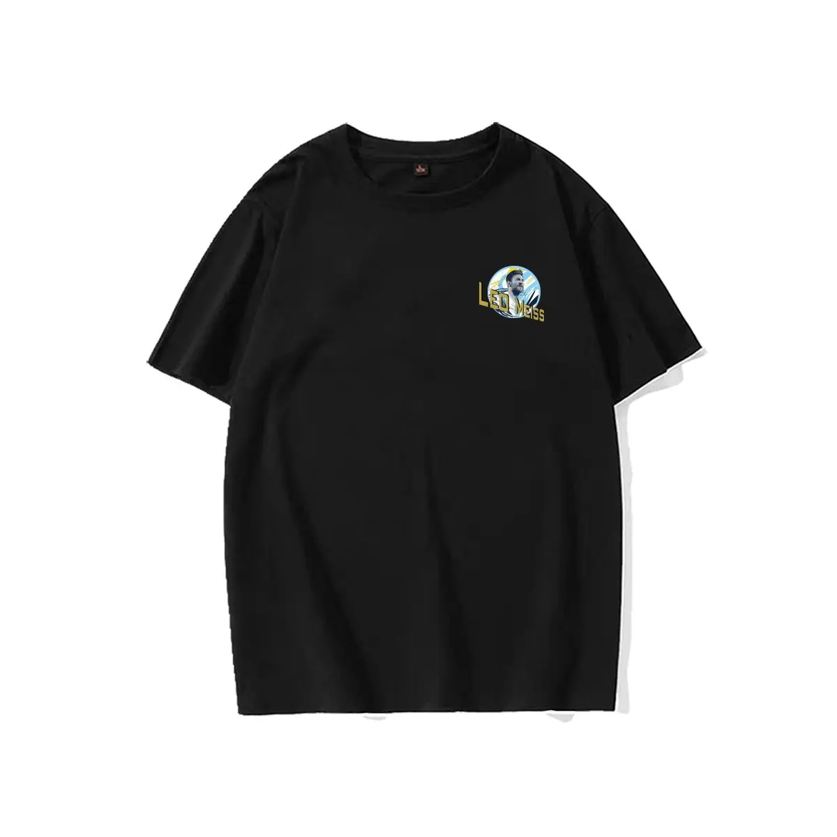 تي شيرت ميسي مطبوع كرة القدم محيط باريس برشلونة ال...