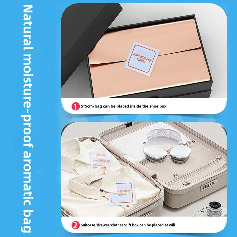 Jasmine Fragrance Desiccant Deodorizers Moisture-Proof Fragrance Tablets Shoes Clothing Storage Bags