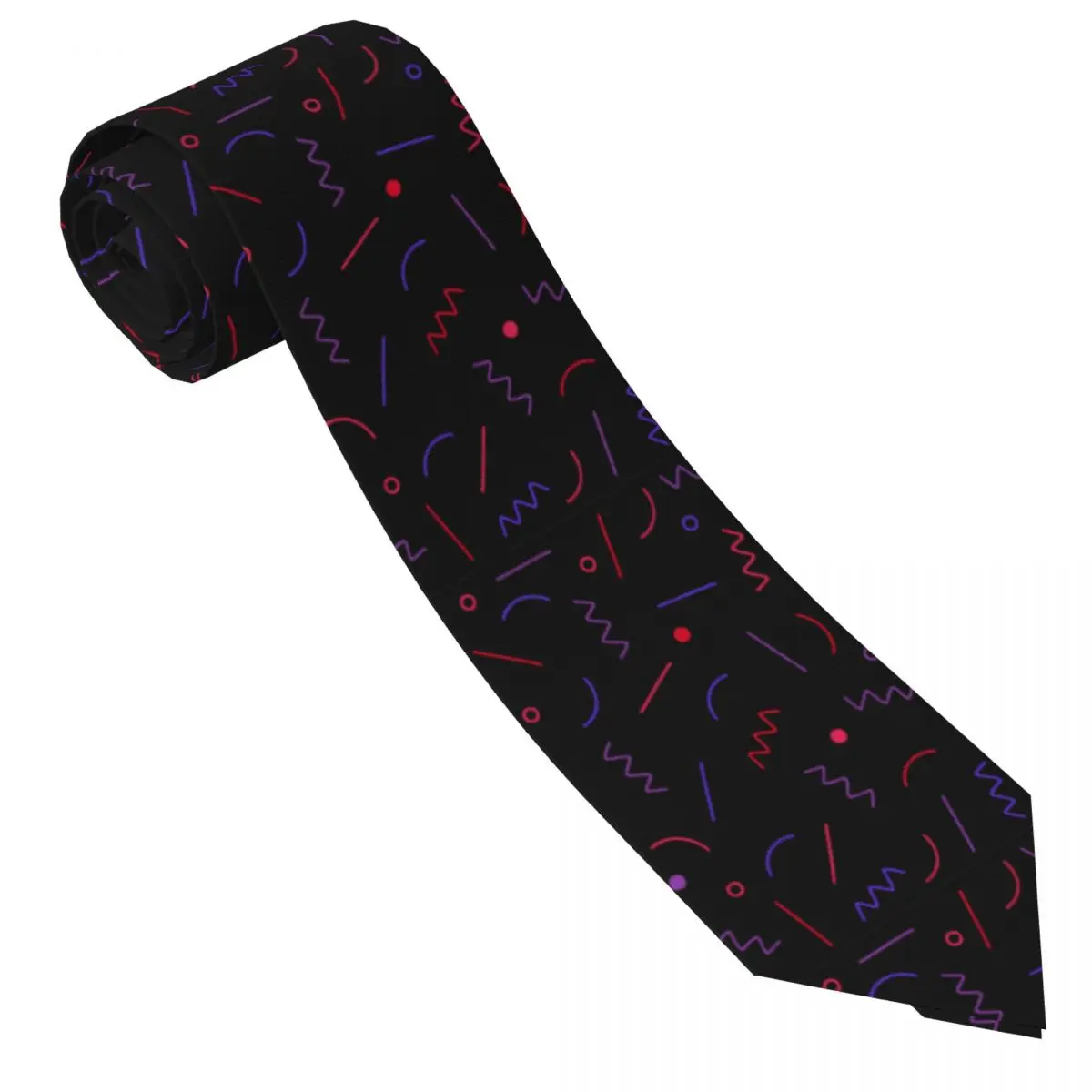 

Mens Tie 2024 New Fashion Neck Ties Graffiti Classic Elegant Collar Tie Custom DIY Daily Wear Party Quality Necktie Accessories