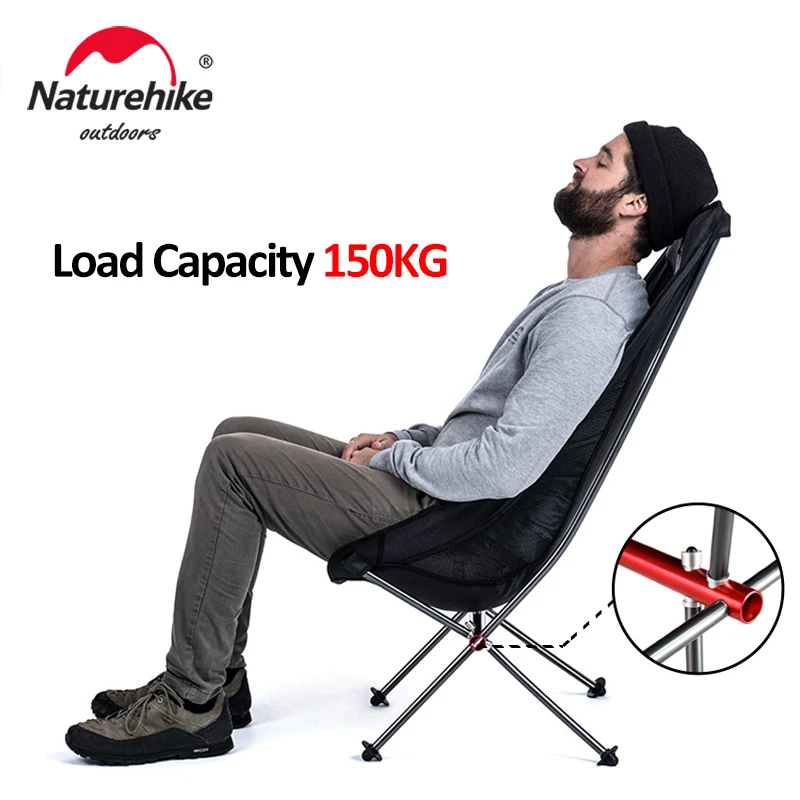 Chaise pliante Naturehike 2024 YL06 ultra-légère portable - Siège pêche plage pique-nique fotel wedkarski