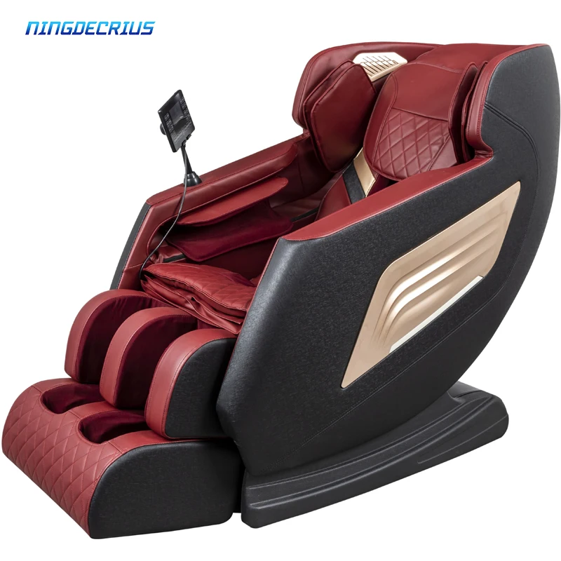 

NINGDECIRUS Luxury Shiatsu Body Massager 4D Zero Gravity Electric Foot Spa SL Track Modern Korea AI Massage Chair