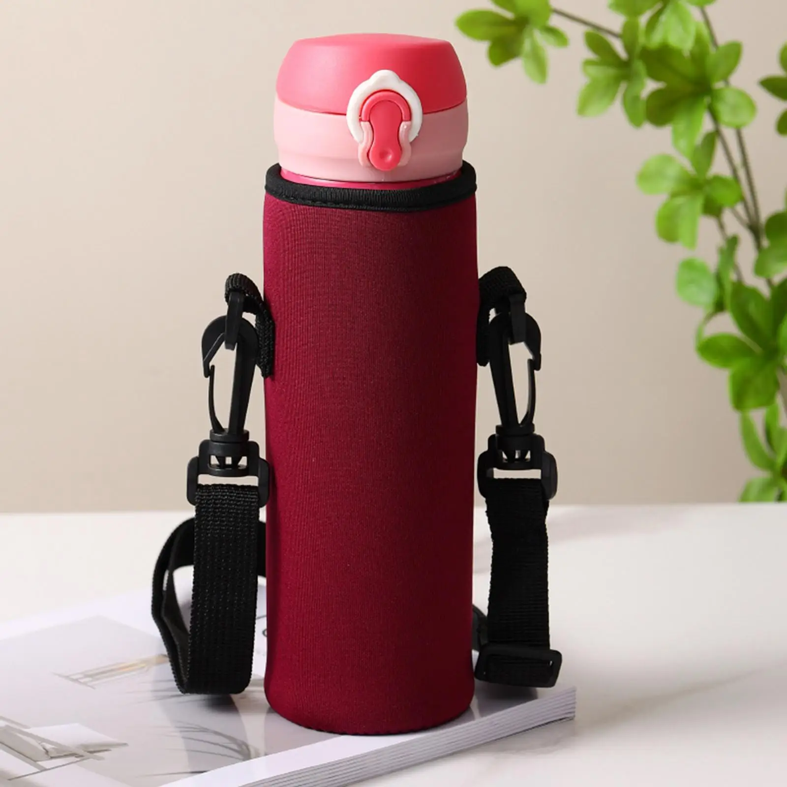 2-4pack Bottle Bag Pouch Adjustable Drink Bottle Holder Case Tote for