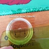 50pcs 5g Sample Clear Cream Jar Mini Cosmetic Bottles Containers Transparent Pot For Nail Arts Small Clear Can Tin For Balm 6
