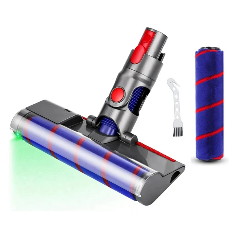

Аксессуары для пылесоса Dyson V15 V11 V10 V7 V8, Сменные аксессуары для пылесоса с прямым приводом, турбо электрическая насадка для щетки для пола