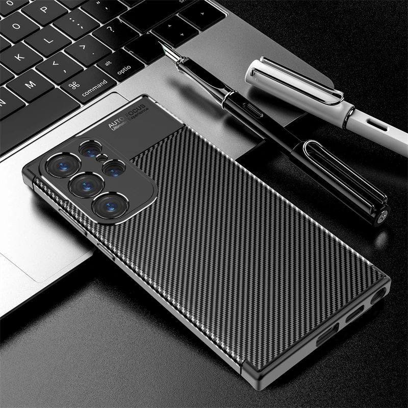 Shockproof TPU Case Cover for Samsung Galaxy S24 Ultra and S24 Plus