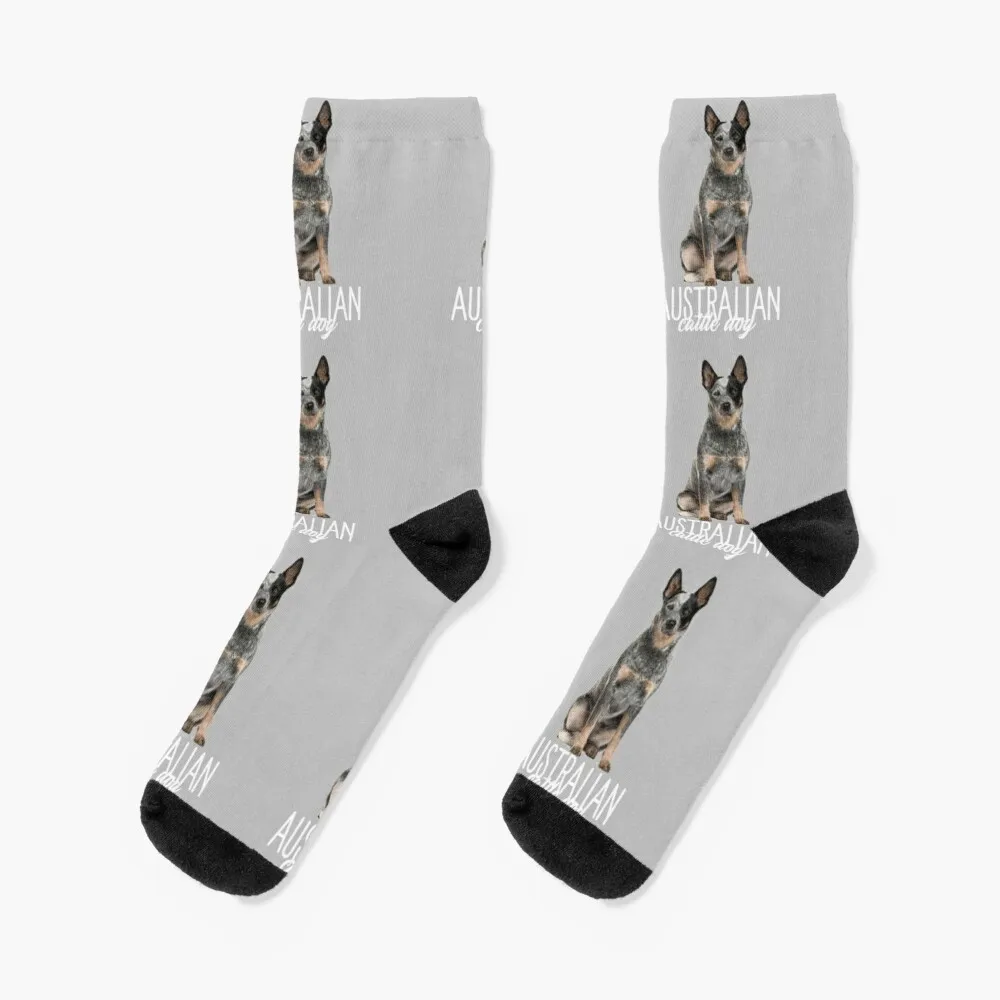 

australian cattle dog lover Socks Happy Socks Sport Socks Men'S Winter Thermal Socks