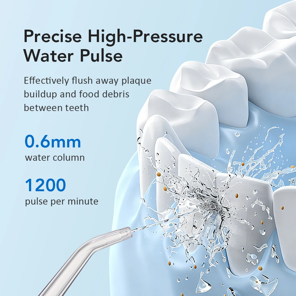 Elektrischer Zahnpolierer Tragbarer Mundduschen-Irrigator Dental-Wasserflosser Mundpflege-Set Zahnreinigung Aufhellungs- und Polierwerkzeuge – Detail 14