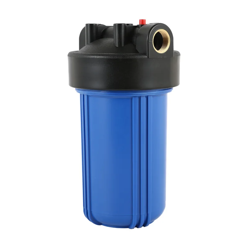 Blue Filter Bottle with Wrench Prefiltration Industrial Water Purification Accessories 3/4"1"1.5" Copper Thread 10inch