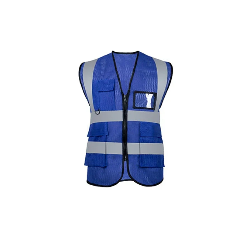 Reflective Cycling Motorcycle Vest High Visibility Safety Jacket for Night Riding Running Jogging Outdoor Sports Waistcoat
