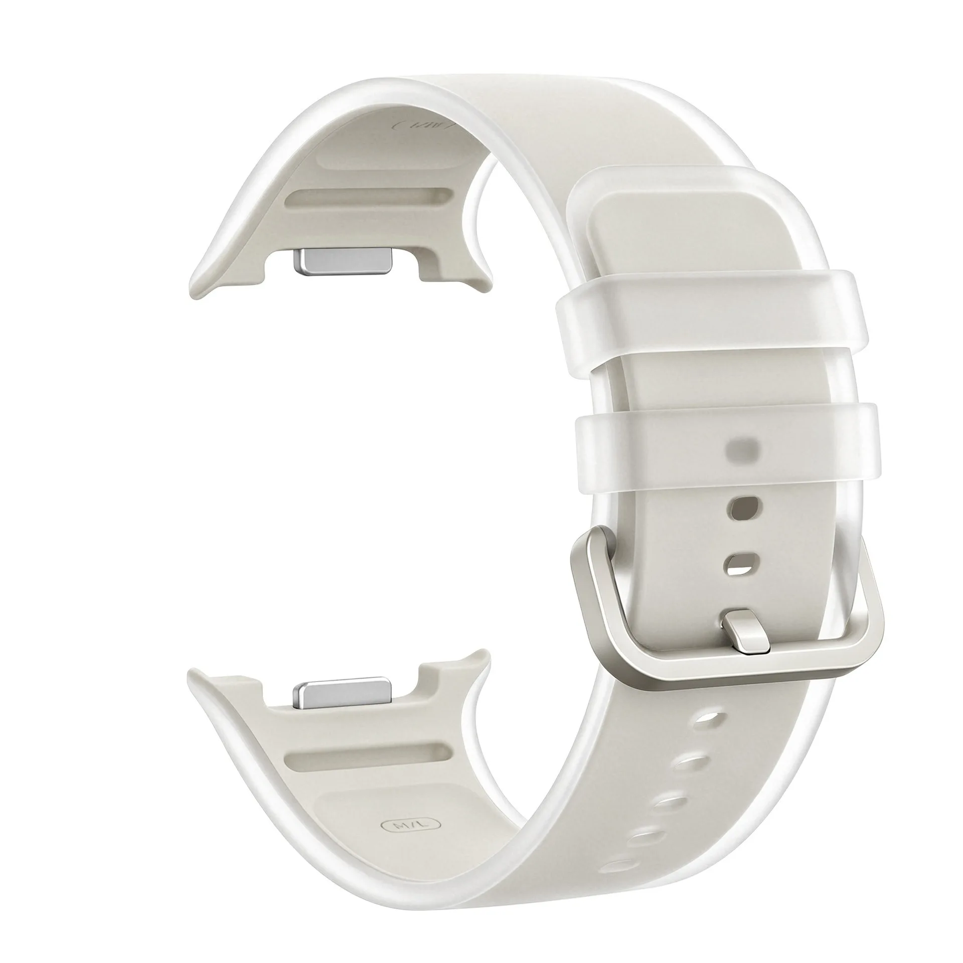 Translucent Silicone Waterproof Bracelet for Watches - Unisex Strap