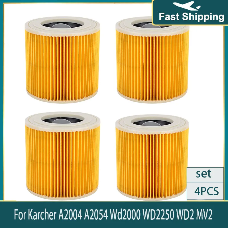 Фильтры для пылесоса Karcher A2004 A2054 Wd2000 WD2250 WD2 MV2 |