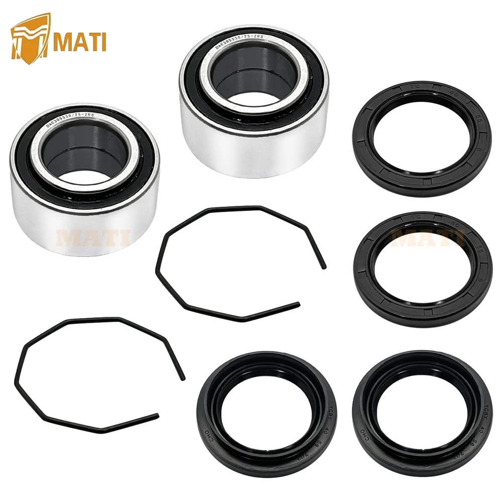 Front or Rear Wheel Hub Bearings Seals Kit for Arctic Cat 250 300 375 400 454 500 650 0402-275 0402-085 0402-089 0402-069