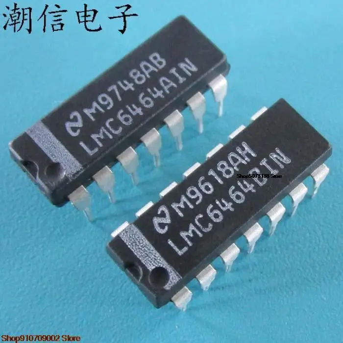 

5pieces LMC6464BIN LMC6464AINDIP-14 original new in stock