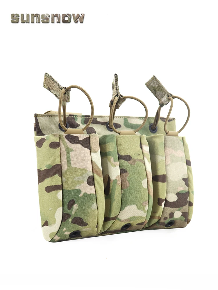 

【Sun Snow Made】S&S Precision pouch triple pouch magazine kit Tactical vest accessory pouch outdoor