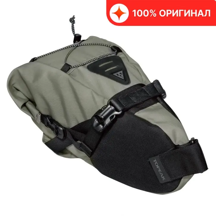 Велосумка подседельная Topeak Backloader Seat Post Mount Bikepacking Bag 6 Liter Green |
