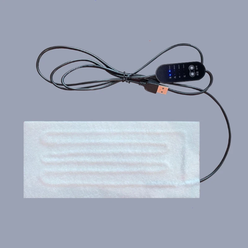 가열 필름 USB 따뜻한 페이스트 패드 빠른 가열 패드 조끼 용 가열 패드