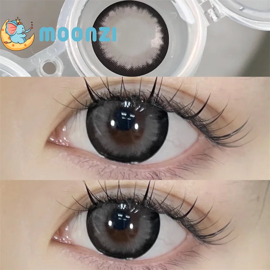 PepperGrayEyeLensSmallBeautyPupilMyopiaLensesColorContact