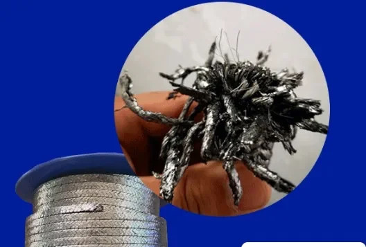Description Picture 2 of itemWESTCREEK 10m of 20x20mm Gasket. Graphite Rope Graphite Nickel Wire Black Lead Plumbago Cord Wire Packing Valve