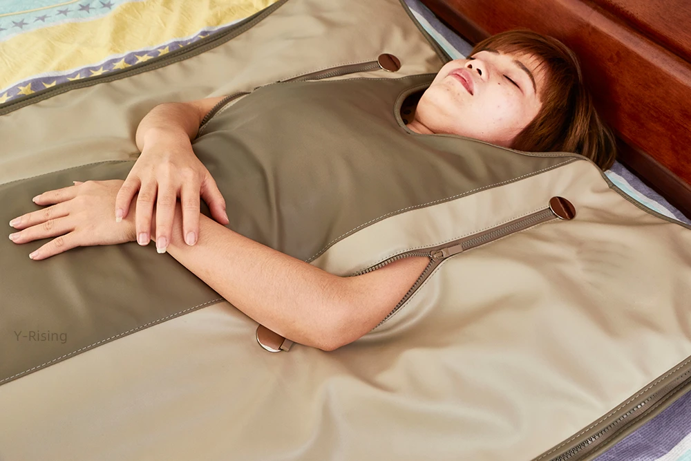 Home Salon Beauty Use Sauna Bed Full Body Pain Relief Heating Blanket Detox Heated Therapy Sleeping Bag 6