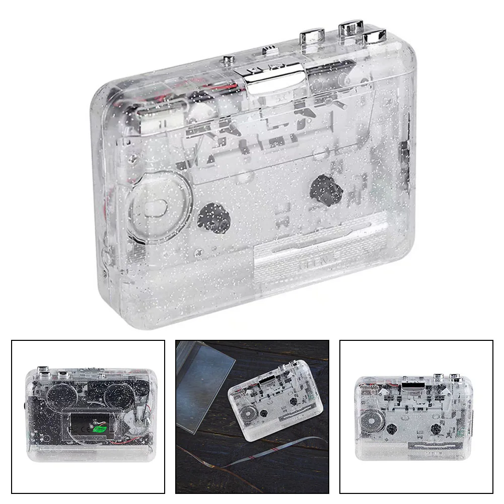 

Portable USB Cassette Tape To MP3 Converter Cassette Player Portable Tape Recorder USB Port Cassette To MP3 Format Tape Player