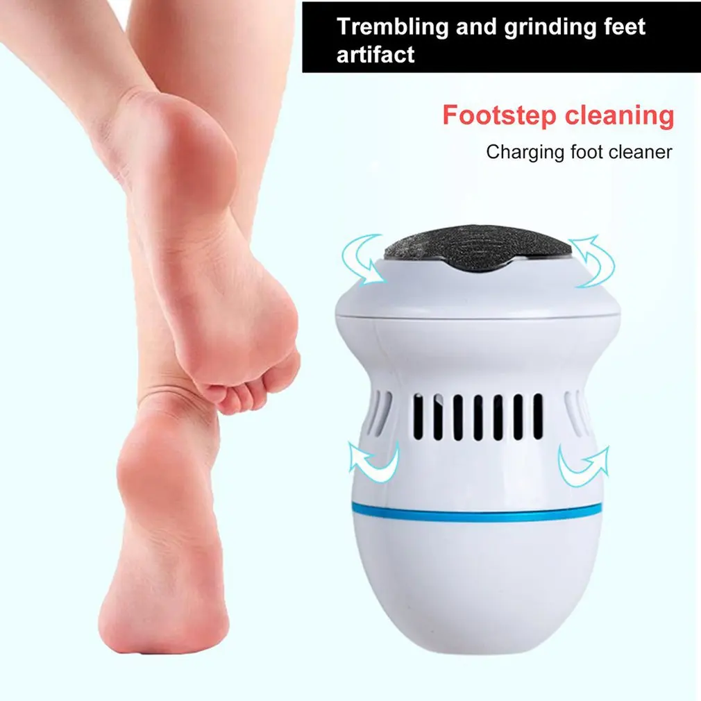 Electric Foot Grinder Pedicure Dead Skin Callus Remover Care Cracked Hard Files Cleaning Tools Supplies | Красота и здоровье