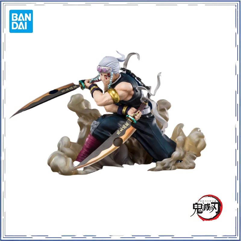 Bandai Demon Slayer Figuarts Zero Tengen Uzui Action Figure The Flame Hashira In Shelf Nuovissimi Ornamenti Genuini