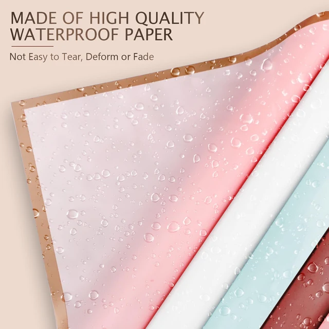 Golden Edge Wrapping Paper 5