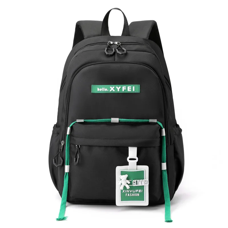 

Teenager School Bags for Girls Middle Student Backpack Women Nylon Leisure Campus Schoolbag