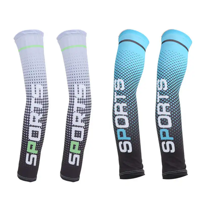 Cycling Arm Sleeves Sun Protection Elastic Armguards Moisture