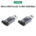 2x Micro to MiniUSB