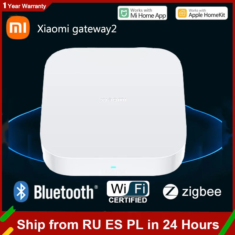 Xiaomi Mijia Gateway 2 Smart Central Hub Intelligent Multi Mode Gatway ...