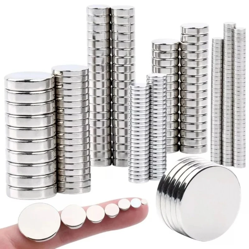 Versatile Circular Magnets for Kitchen Organization - Multiple Sizes Available
