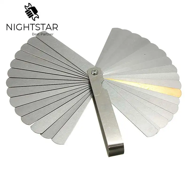 32 Blades Metric Thickness Gage Set Tappet Valve Feeler Gauge Gauges