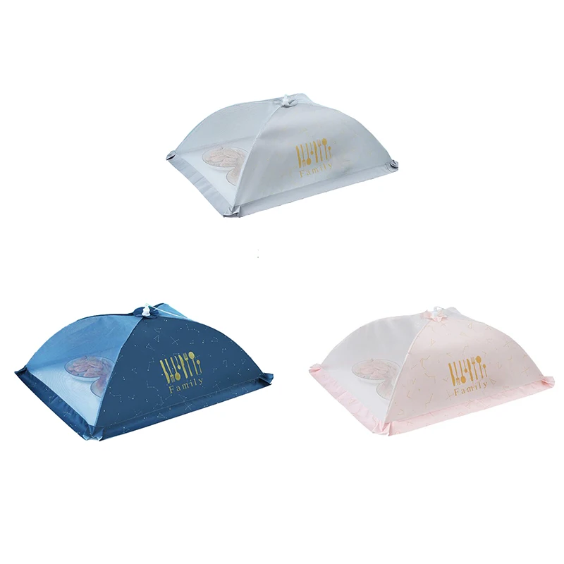 Food Cover 1Pc 50*70cm Vegetable Cover Folding Dining Table Vegetable Umbrella