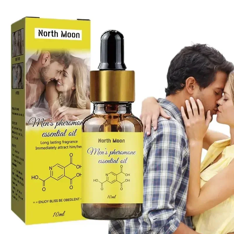 Pheromone Essential Oil 10ml Men Long Lasting Natural Refreshing Body Essence Fragrance Attracts Women