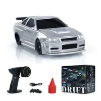2.4G RC Drift Car 1/43 4WD Remote Control Car High Speed Four Wheel Drive Radio Controlled Mini Racing Car Model Boy Toy Gift 4