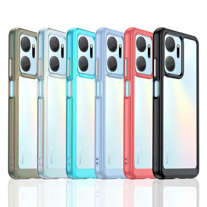 Per Honor X7A Custodia Per Honor X7A Cover Shell Bumper Coque Capa Para Fundas Custodia Posteriore In Silicone Liquido Per Honor X7A