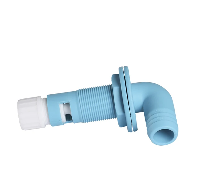 thumbnail image 2 of Adjustable Livewell Aerator Spray Head - Fits 1-1/8 Inch Hose With Stainless Clamp 2 of 13