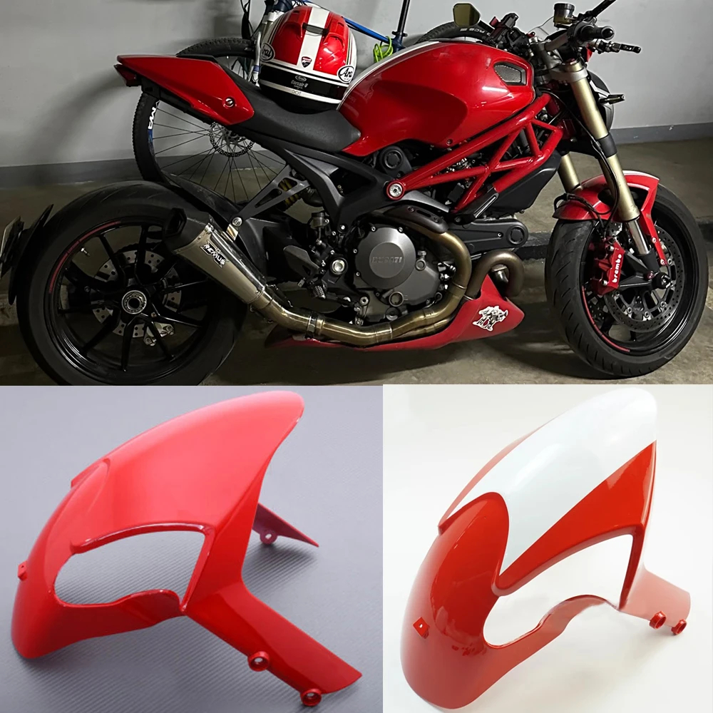 

Переднее брызговик для Ducati Monster 696, брызговик, брызговик для колес, брызговик, обтекатель 795 796 S 1100S 2008-2014 1100 EVO, детали Moto Red