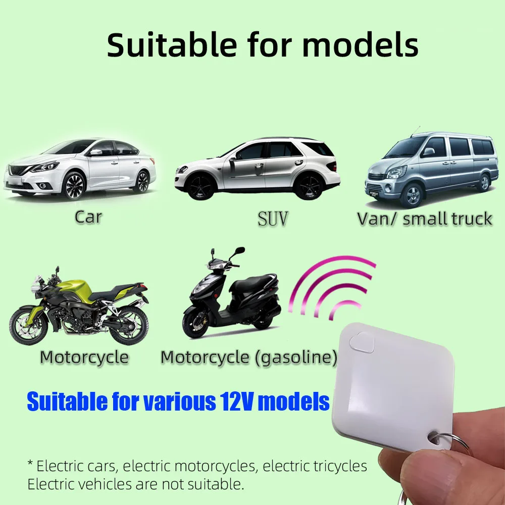 M506 Car Wireless Immobilizer Car Engine Lock Auto Anti-theft Device Intelligent Circuit Cut Off Alarm Tool Auto Immobilizer