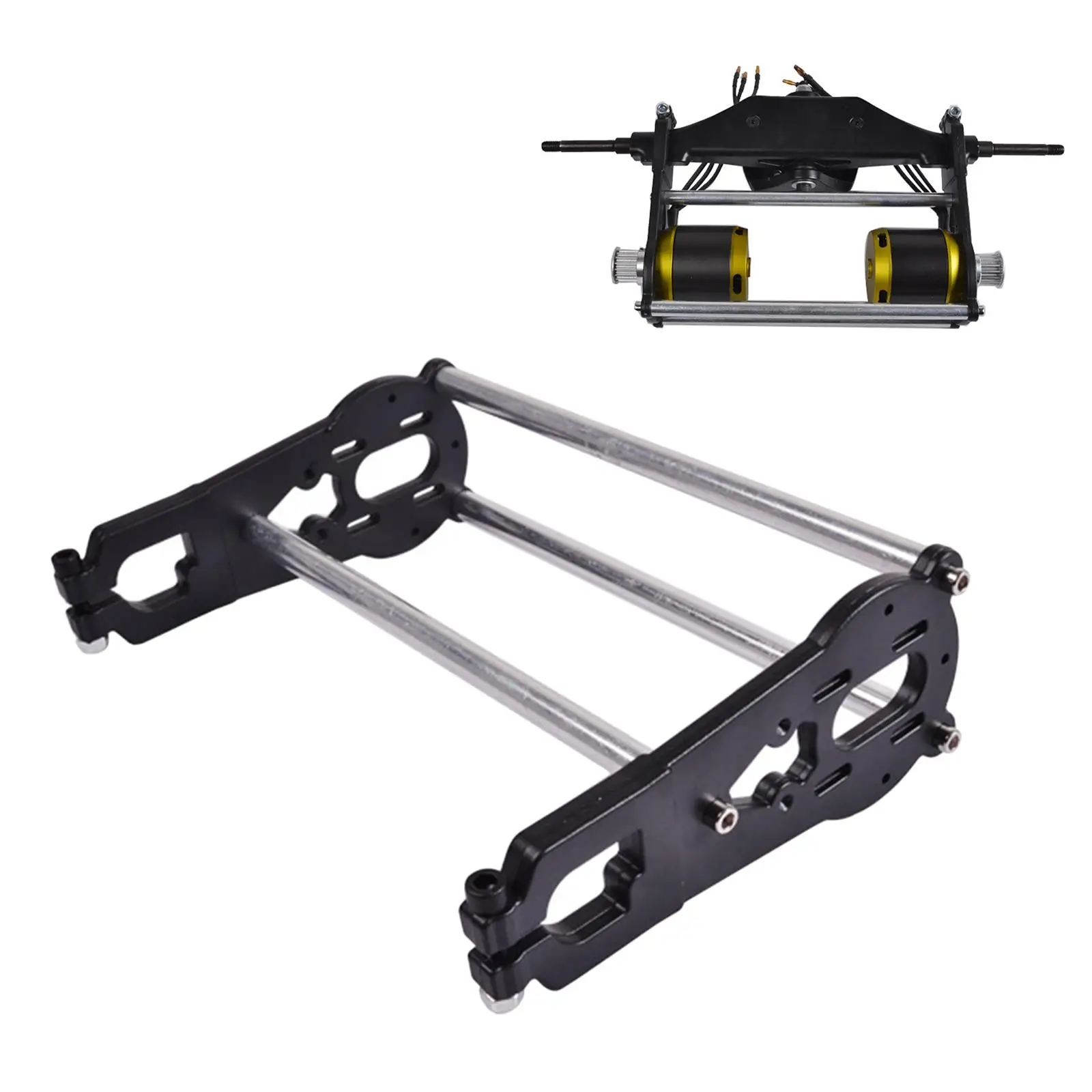 Mountain Skateboard Motor Mount Truck Bridge Bracket with Protective 
