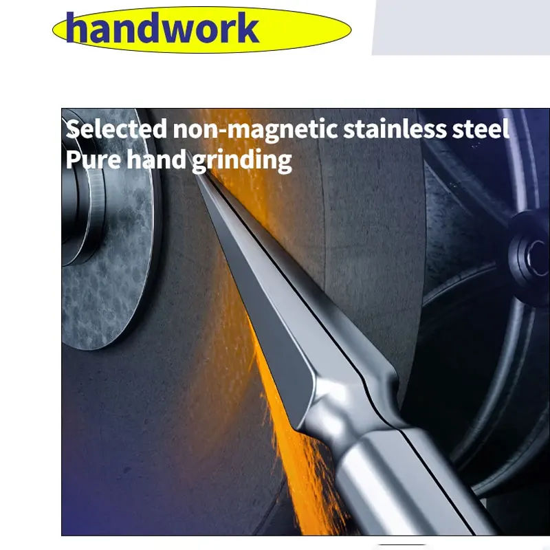 Mechanic KA-14 Micron Extra Tip Tweezers the tip can reach 0.01mm can easily clip 0.008mm fly wire for Electronic Repair