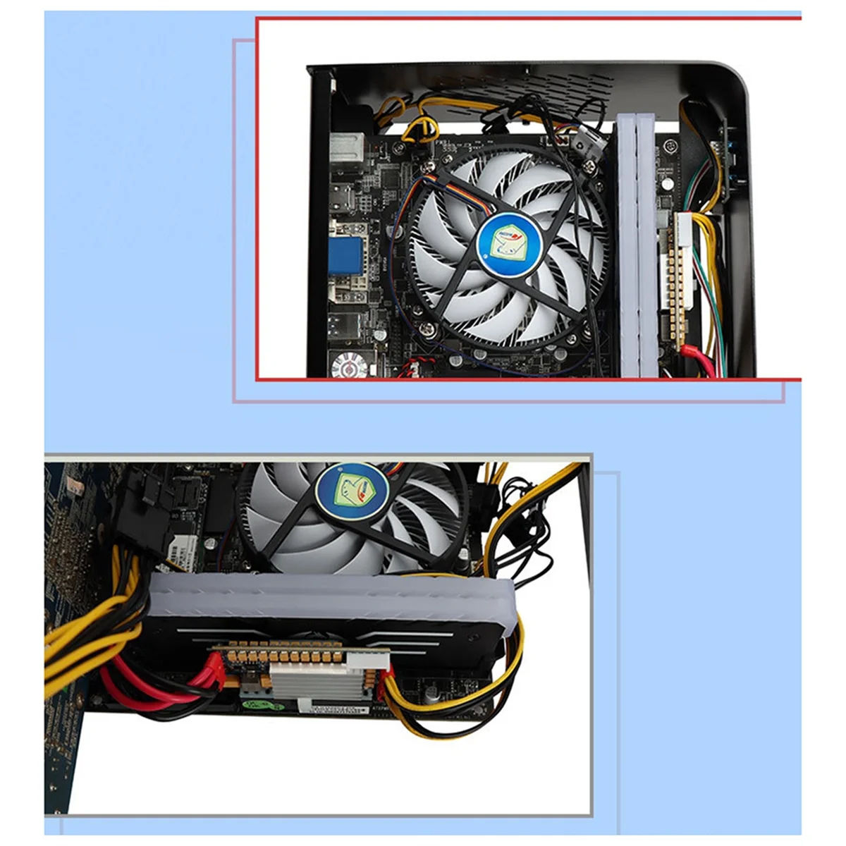 450W 24Pin 12V DC Input 450W Output Realan Mini ITX Pico PSU DC ATX PC Switch DC-DC ATX Power Supply for Computer-Sunrise
