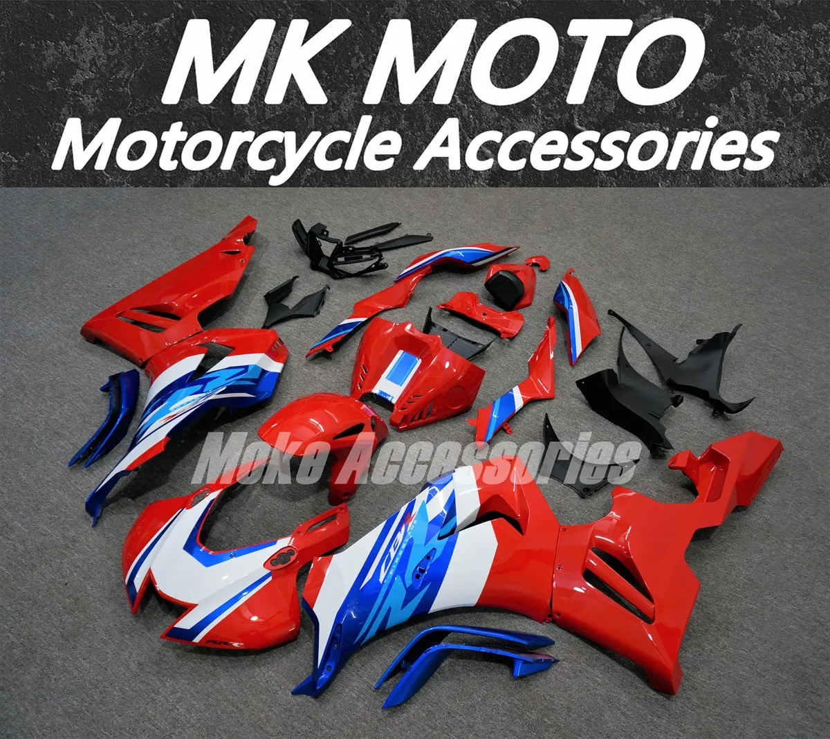 모크 모토 오토바이 페어링 키트 CBR1000RR-R 2025 파이어블레이드 SP 바디워크 세트 인젝션 ABS 레드 블루 화이트
